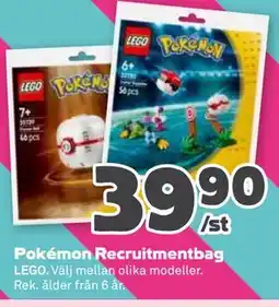 Stora Coop Pokémon Recruitmentbag erbjuda
