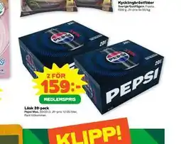 Stora Coop Läsk 20-pack, Medlemspris erbjuda
