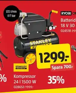 Jula Kompressor 24 l 1500 W erbjuda