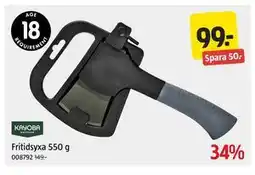 Jula Fritidsyxa 550 g erbjuda