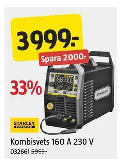 Jula Kombisvets 160 A 230 V erbjuda