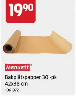Jula Bakplåtspapper 30 -pk erbjuda