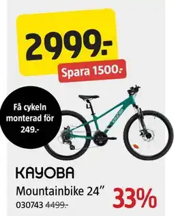 Jula Mountainbike 24” erbjuda