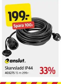 Jula Skarvsladd IP44 erbjuda