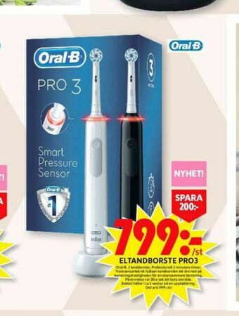 ICA Maxi Braun Oral-B Eltandborste erbjuda