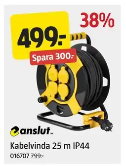 Jula Kabelvinda 25 m IP44 erbjuda