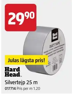 Jula Silvertejp 25 m erbjuda
