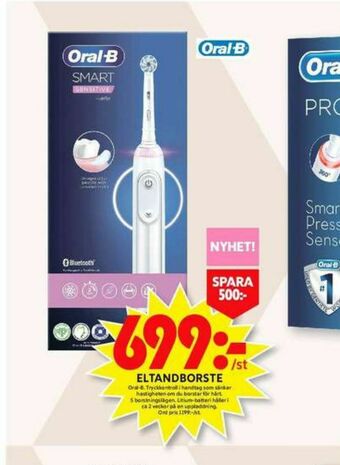 ICA Maxi Braun Oral-B Eltandborste erbjuda