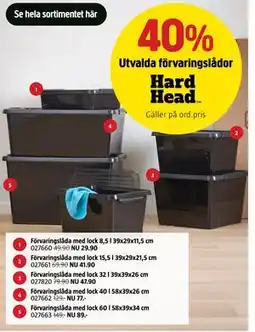 Jula Utvalda förvaringslådor erbjuda