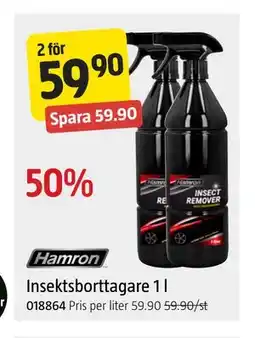 Jula Insektsborttagare 1 l erbjuda