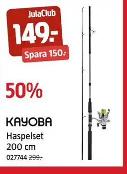 Jula Haspelset 200 cm, Medlemspris erbjuda