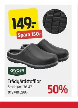 Jula Trädgårdstofflor erbjuda