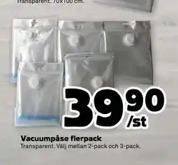 Stora Coop Vacuumpåse flerpack erbjuda