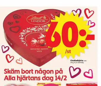 Lindor Chokladask