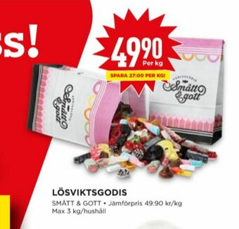 Willys Smått & gott Lösviktsgodis erbjuda