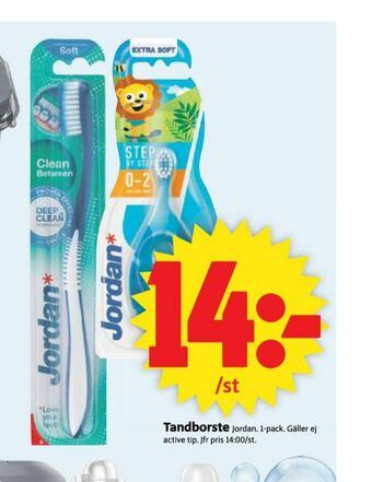 ICA Supermarket Jordan Tandborste erbjuda