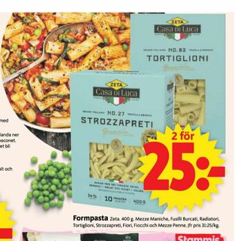 ICA Supermarket Casa Di Luca Pasta sorterad erbjuda