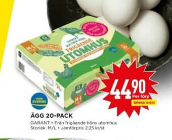Willys Garant Ägg erbjuda