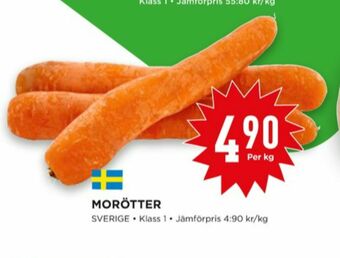 Willys Morötter erbjuda