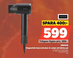 Power Nooa Hårtork Magnetisk koncentrator är enkel att klicka på erbjuda