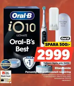 Power Oral-B Eltandborste Personlig och professionell rengöring erbjuda