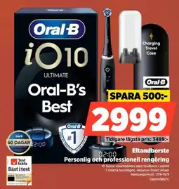 Power Oral-B Eltandborste Personlig och professionell rengöring erbjuda