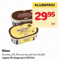 MatArket Glass Banana Split erbjuda