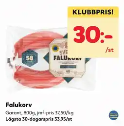 MatArket Falukorv erbjuda