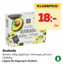 MatArket Garant avokado erbjuda