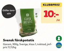 MatArket Garant färskpotatis erbjuda