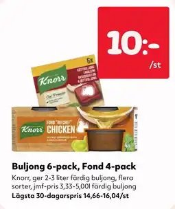 MatArket Knorr buljong erbjuda