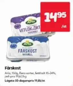 Hemköp Arla Färskost erbjuda