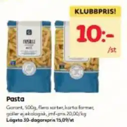 Hemköp Garant pasta erbjuda