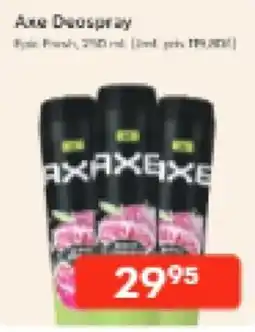 Bo Ohlsson Axe Deospray erbjuda