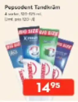 Bo Ohlsson Pepsodent tandkräm erbjuda