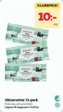 Hemköp Eldorado vätservetter erbjuda