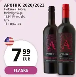 Scandinavian Park Apothic red erbjuda