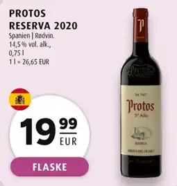 Scandinavian Park Protos reserva 2020 erbjuda