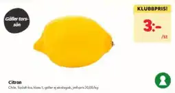 Hemköp Citron erbjuda