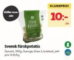 Hemköp Garant färskpotatis erbjuda
