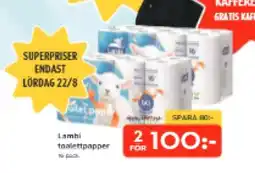 Bo Ohlsson Lambi toalettpapper erbjuda