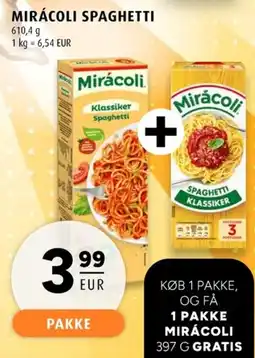 Scandinavian Park Mirácoli spaghetti erbjuda
