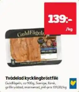 Hemköp Tvådelad kycklingbröstfilé erbjuda