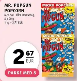 Scandinavian Park Mr. Popgun popcorn erbjuda