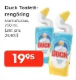 Bo Ohlsson Duck toalett-rengöring erbjuda