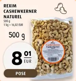 Scandinavian Park Rexim cashewkerner naturel erbjuda