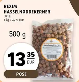 Scandinavian Park Rexim hasselnöddekerner erbjuda