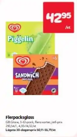 Hemköp Piggelin Sandwich Original erbjuda