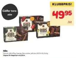 Hemköp Garant ribs erbjuda