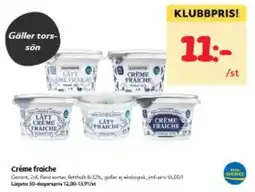 Hemköp Garant crème fraiche erbjuda